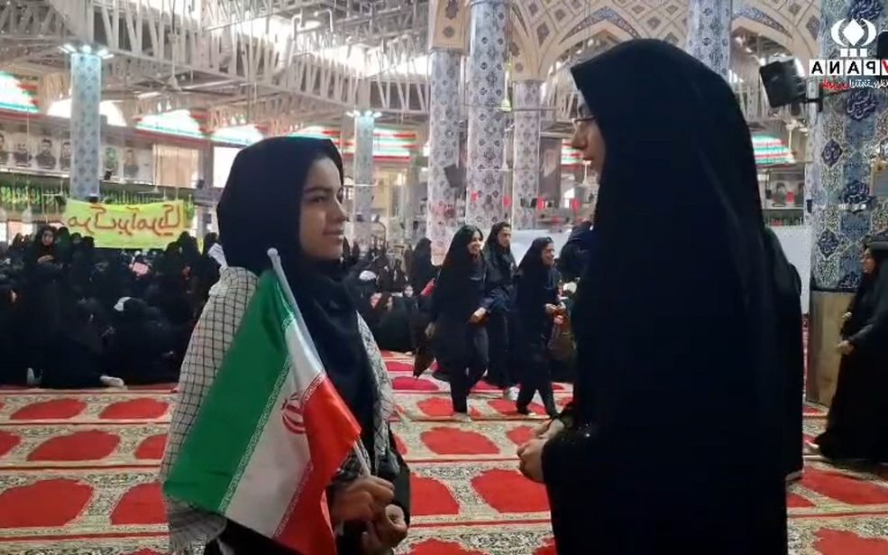 راهپیمایی پرشور ۱۳ آبان در شهرستان اردکان