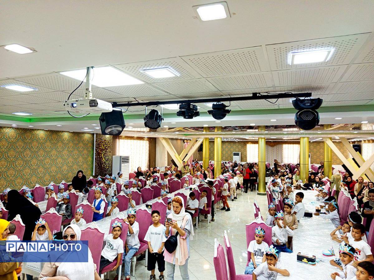 جشن الفبا دانش آموزان دبستان دوره اول فرهنگ