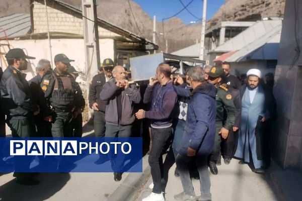 تشیع پیکر مطهر مادر شهید