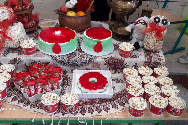 یلدای ایرانی در مدرسه نشر علم ورامین