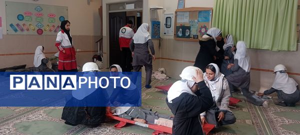 بیست و ششمین مانور سراسری زلزله شهرستان نطنز