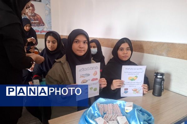 طرح توزیع مکمل‌های آهن و ویتامین D میان دانش‌آموزان متوسطه در مدارس ملارد