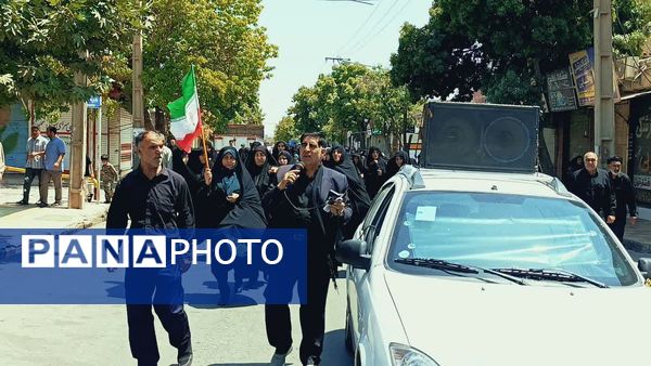 راهپیمایی جمعه خشم علیه جنایات رژیم غاصب صهیونیستی در کوهدشت