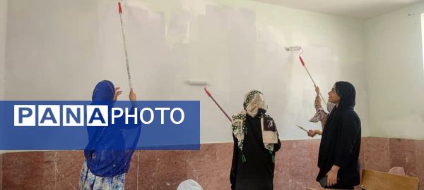 طرح «شهید عجمیان» برای رنگ‌آمیزی و شاداب‌سازی مدارس فین