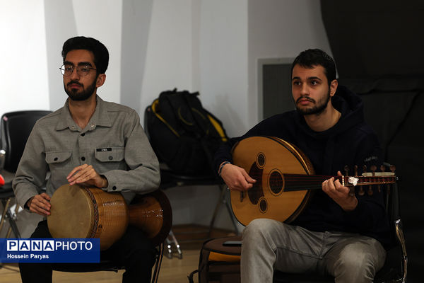 تمرین ارکستر سازهای ایرانی با عنوان «راهی بزن»