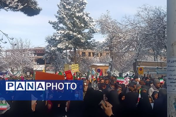 راهپیمایی ۲۲ بهمن در نیشابور 