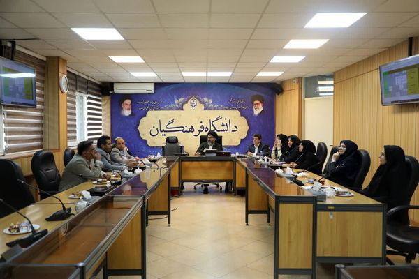 جلسه شورای پژوهش و فناوری دانشگاه فرهنگیان برگزار شد