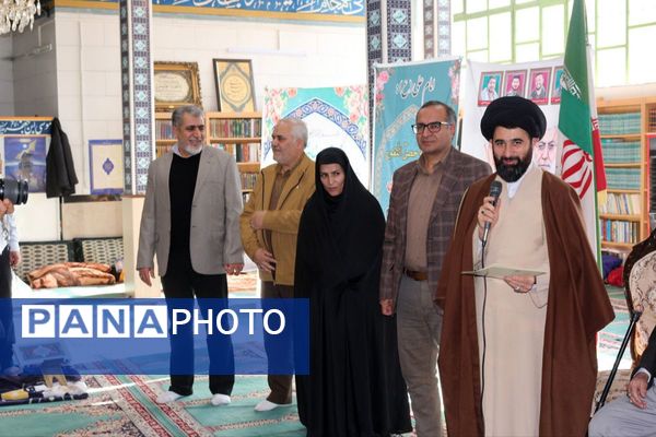  حضور رئیس آموزش‌و‌پرورش فیروزکوه در اعتکاف