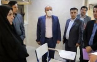 بازدید معاون وزیر آموزش‌وپرورش از محل برگزاری آزمون استخدامی در اردبیل