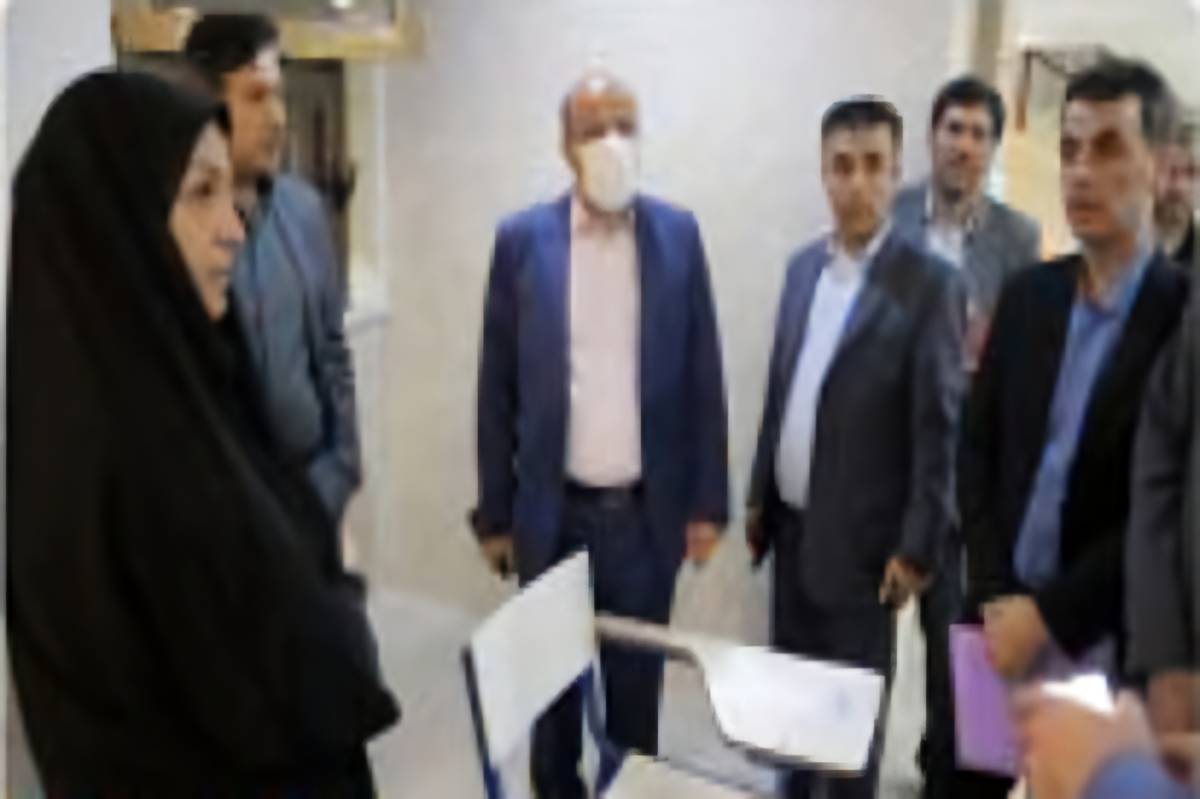 بازدید معاون وزیر آموزشوپرورش از محل برگزاری آزمون استخدامی در اردبیل