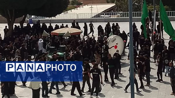 عزاداری عاشورای حسینی در امامزاده شاهرضا(ع) شهرضا با حضور هیات مذهبی
