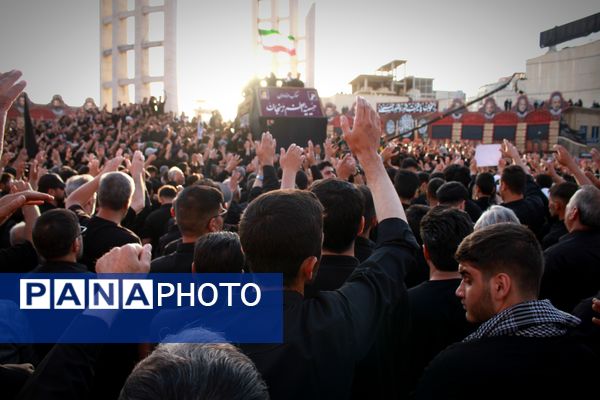 دسته عزاداری حسینیه اعظم زنجان در یوم العباس