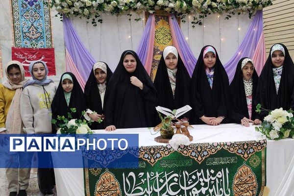 بازدید معاون پرورشی و تربیت بدنی ناحیه دو شهرری از مراسم اعتکاف دانش آموزی 