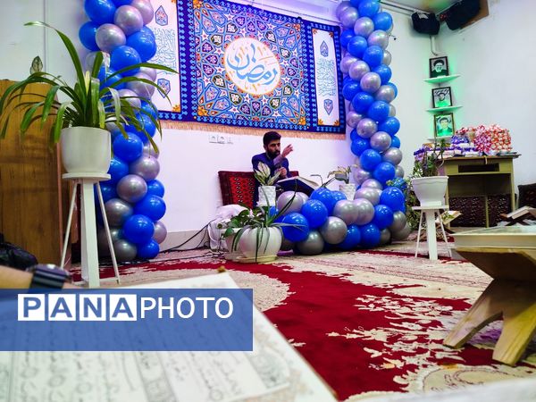 اختتامیه محفل انس با قرآن کریم انجمن قرآنی و هیئت محبان المهدی شهرستان کاشمر 