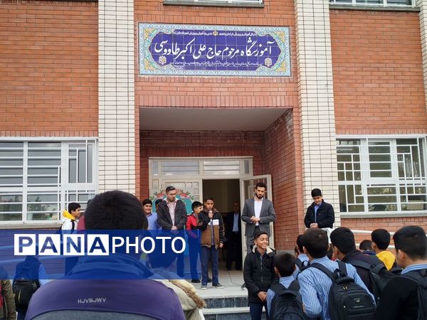 انتخابات شورای دانش‌آموزی در آموزشگاه نمونه شهرستان خلیل آباد