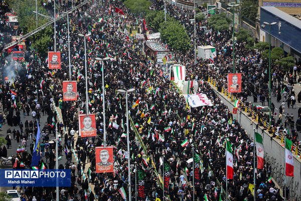 تشییع شهدای اقتدار در تهران - 3