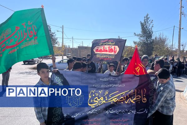 شهادت حضرت فاطمه (س) در مدارس شهر سورمق