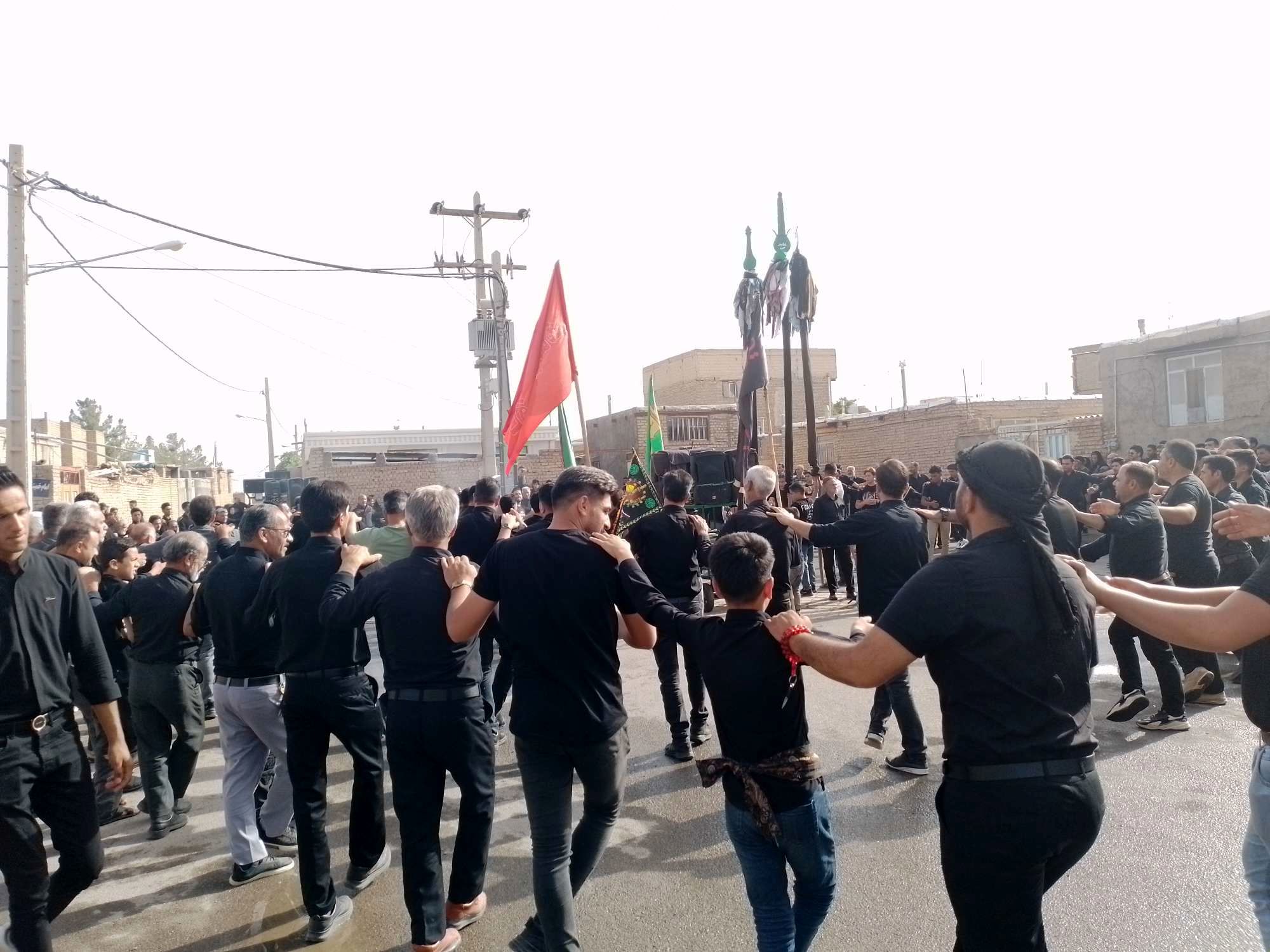 مراسم «حسن - حسین»؛ آیین سنتی در روستای نقاب