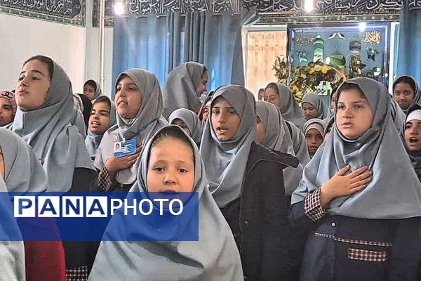 افتتاحیه جشنواره نگهبان آب در دبستان دخترانه جنت شهرستان ملارد