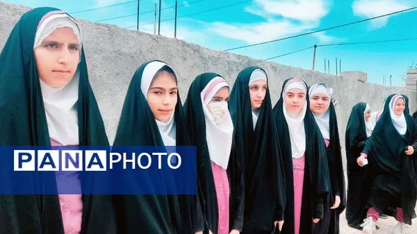 ورود پرچم متبرک حرم رضوی به شهرستان مارگون