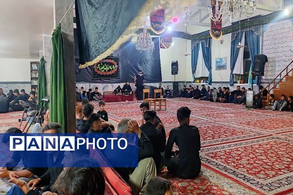 هیئت  زنجیر زنی و عزاداری اباعبدالله الحسین علیه السلام  بار درشب هفتم محرم  