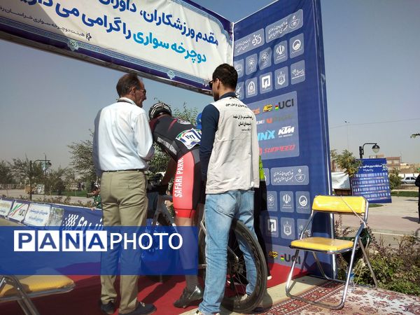  اولین روز مسابقات دوچرخه‌سواری پیشکسوتان سراسر کشور