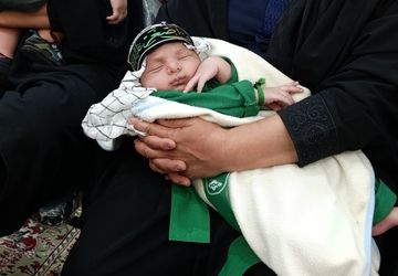 همایش شیرخوارگان حسینی در شهر سفیددشت 