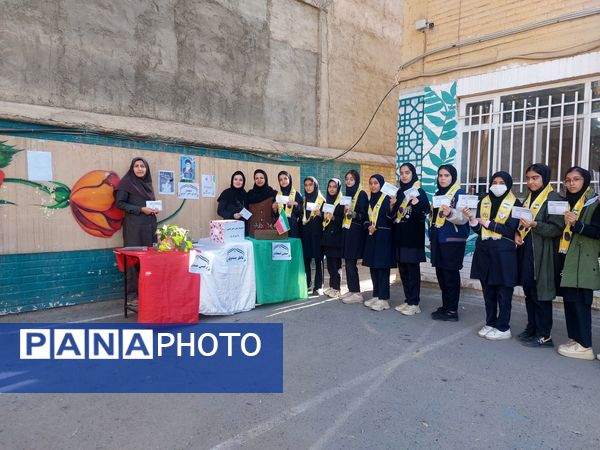 انتخابات شورای دانش آموزی در مدرسه علی اصغر دانشور یک
