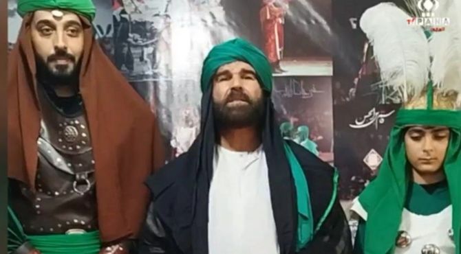 تعزیه‌خوانی مردم روستای زیارت دشتستان