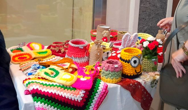 جشنواره صنایع دستی معلولین میناب برگزار شد 
