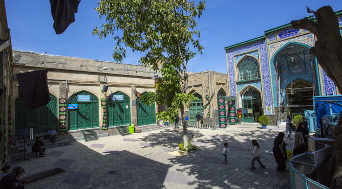 عزاداری شهادت امام باقر(ع) در همدان