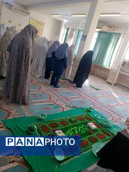 اجلاسیه نماز در آموزشگاه متوسطه اول دخترانه 15خرداد سرخس