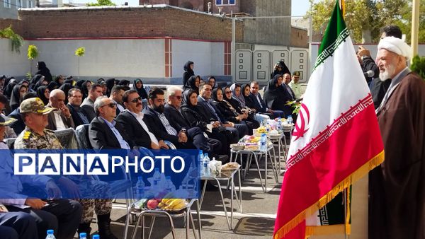 افتتاح مدرسه ۶ کلاسه «بانو مهین شادمان»
