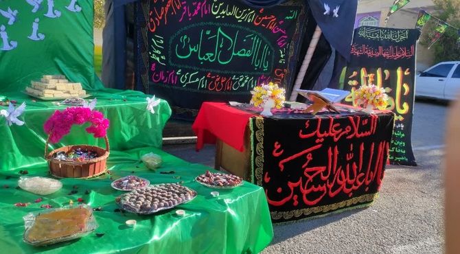 دانش آموزان در سوگ ام ابیها فاطمه زهرا (س)