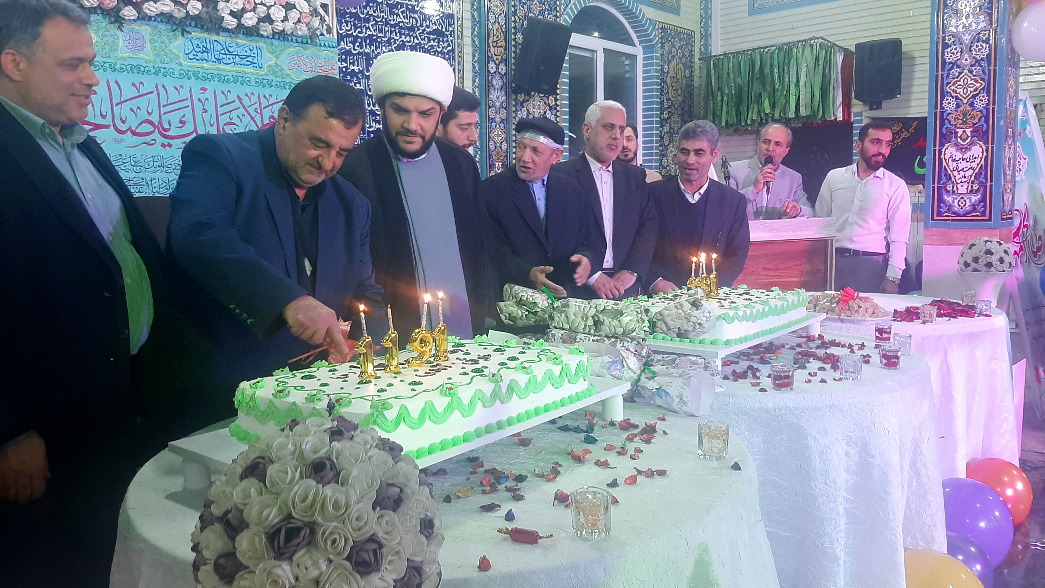 در انتظار ظهور؛ جشن میلاد امام زمان (عج) در تپه نور الشهداء تالش