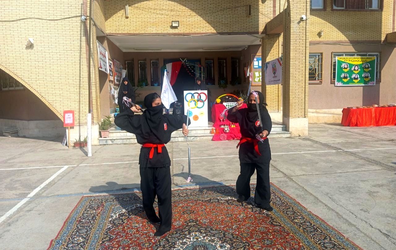 افتتاح المپیاد ورزشی در دبیرستان یاران امام تیرتاش 