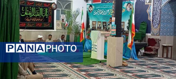 یادواره شهدای فین در مسجد ابوالفضل (ع) با حضور پرشور مردم 