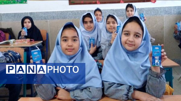 آغاز توزیع شیر در مدارس دخترانه بردسکن