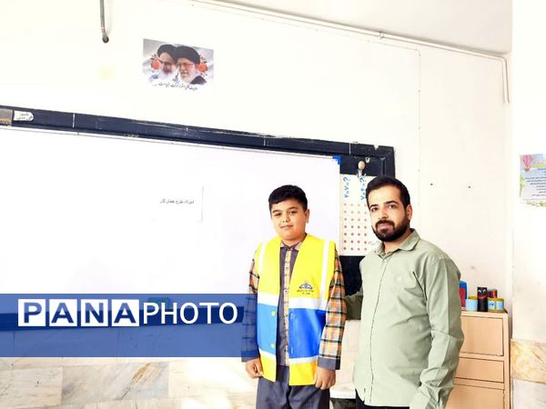 اجرای طرح همیار گاز در دبستان شهید پسندیده فدافن گامی نو برای فرهنگ‌سازی ایمنی 