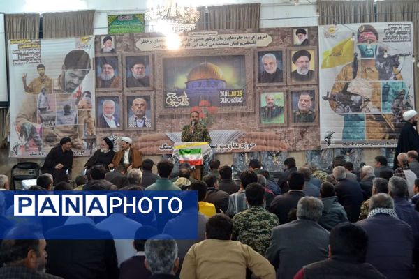 همایش بزرگ اقتدار بسیجیان در شهر رباطسنگ