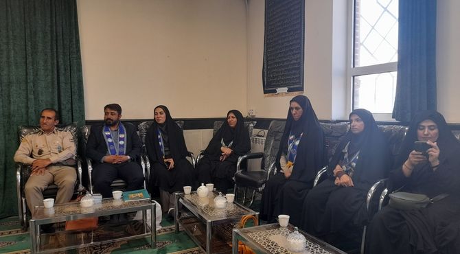 بازدید وزارتی از دبستان عذرا پورشهریاری
