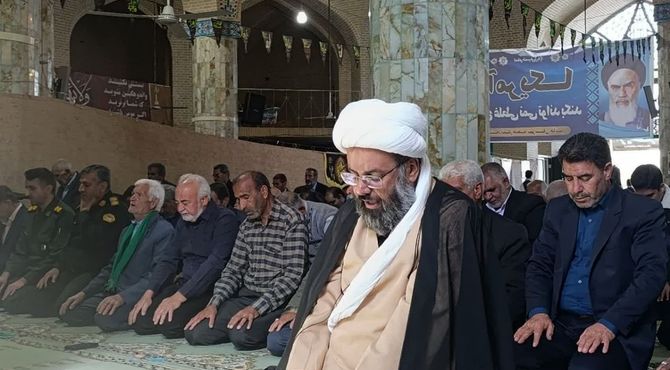 برگزاری آیین عبادی سیاسی نماز جمعه در شهرستان خاتم 