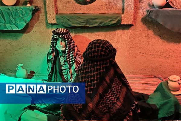 بازدید دانش‌آموزان دبیرستان یادگار امام از کوچه‌های بنی‌هاشم؛ روایتی از همدلی و سوگواری