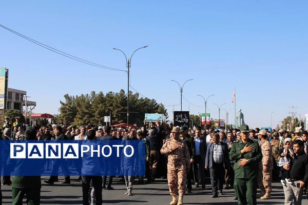 پیکر شهید گمنام، مهمان آسمانی شهرستان تربت‌جام