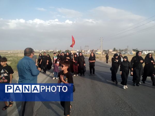برپایی موکب نهادهای اداره آموزش و پرورش در شیروان