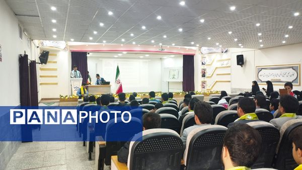 بازدید دوره‌ای مسئولان سازمان دانش‌آموزی استان خراسان رضوی از خلیل‌آباد