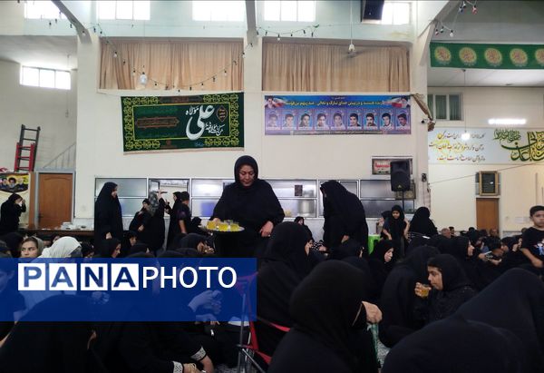 مراسم عاشورای حسینی در مسجد شهدای گمنام نیشابور 