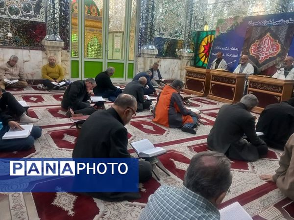 سومین شب قدر با حضور گسترده مردم در کانون شهید سبحانی کرج