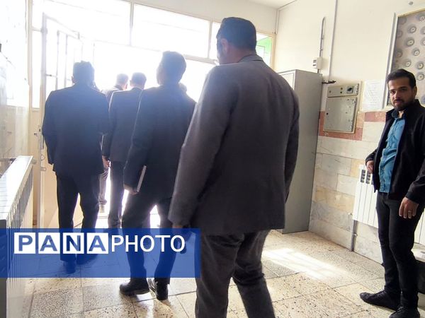 بازدید معاون پرورشی و کارشناس فرهنگی اداره آموزش پرورش  کاشمر از دبستان شهید پسندیده فدافن