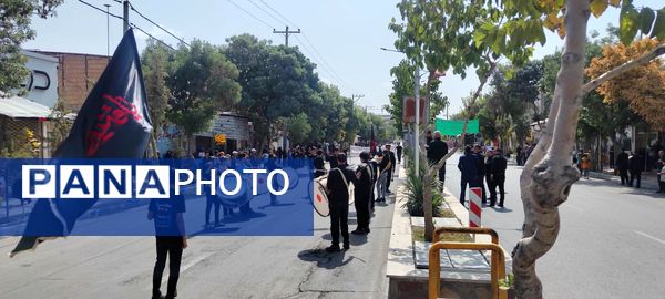 برگزاری مراسم عزاداری اربعین حسینی  در شیروان